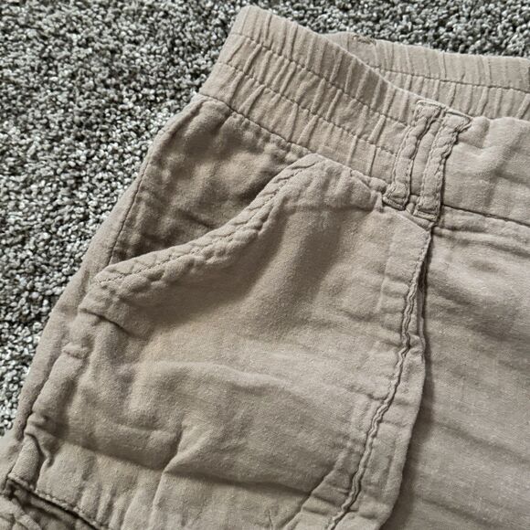 Rewind Elastic Waist Cuffed Hem Cotton Mid Rise Shorts Juniors Size 11 - Picture 6 of 12